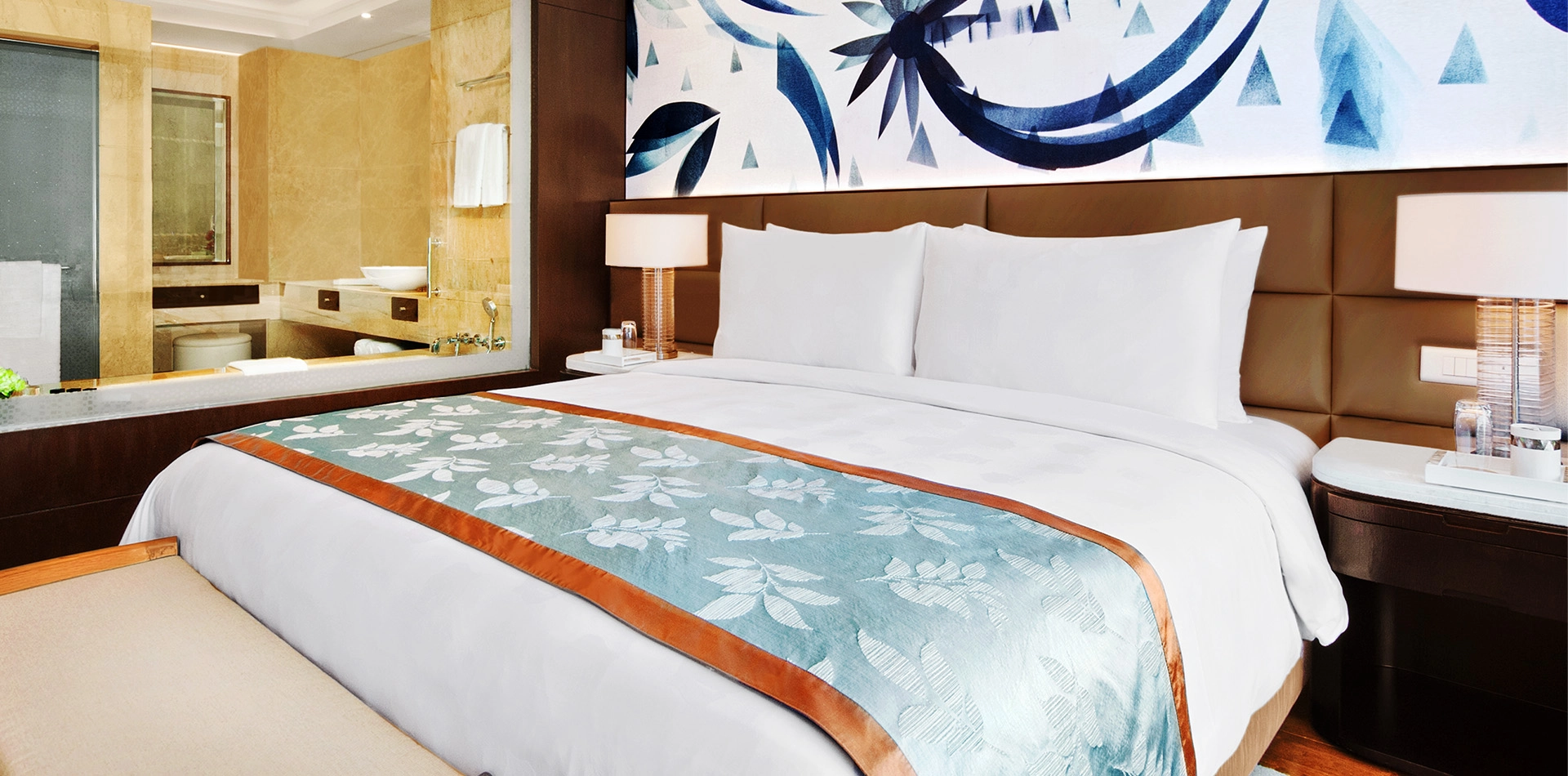 Deluxe Room at Leela Convention Hotel Delhi